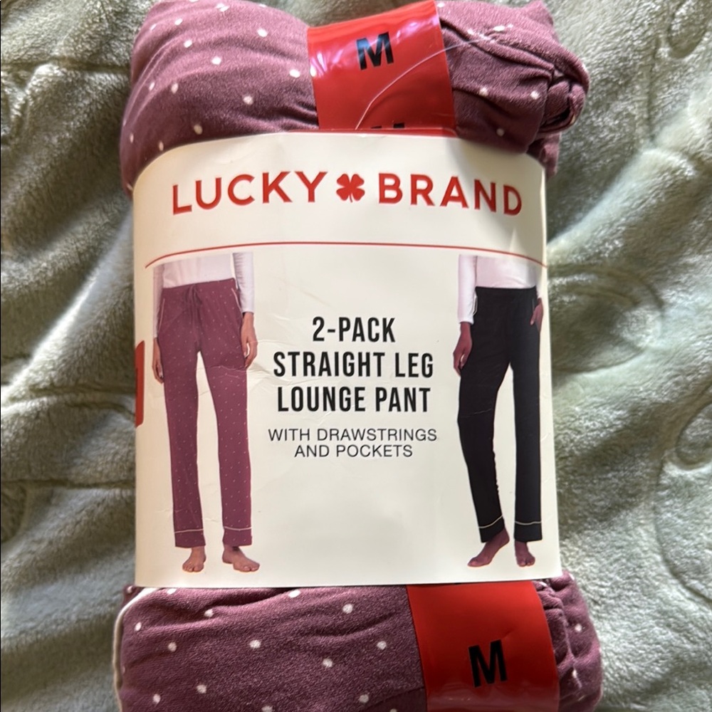 Lucky Brand Purple Lounge Pants 2-Pack